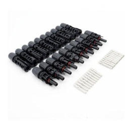 5 pairs MC4 Connector 1500V 50A Male/Female Solar Cell Panel Surya